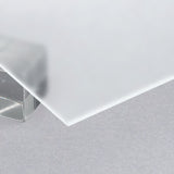 Acrylic Sheet, Transparent Matte Clear (No Color) P95 (#1000MT)