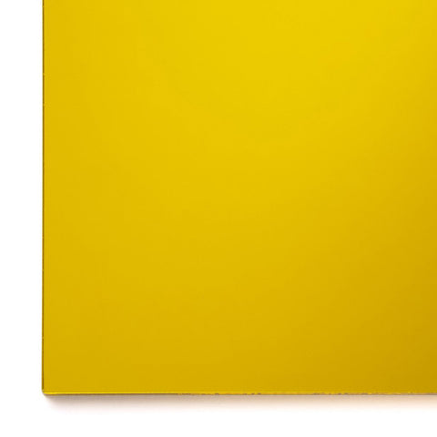 Acrylic Sheet, Mirror Yellow