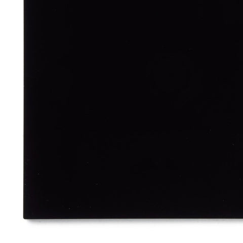 Acrylic Sheet, Opaque Black (#2025) – MakerKraft