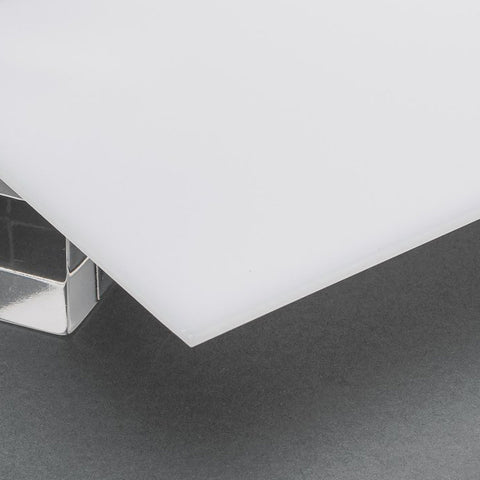 Translucent White Class Acrylic Sheet, Translucent White (#2447) – MakerKraft