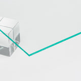 Acrylic Sheet, Transparent Clear w/ Green Edge, "Glass Green" (#3030)